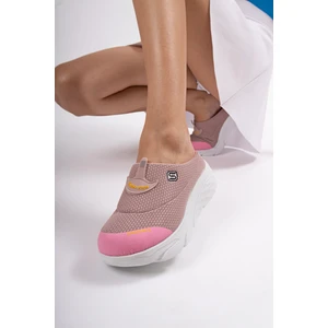 Sandal Spor Kadın Dolgu Taban Ortopedik File Sabo Doktor Hemşire Hastane Aşçı Terliği SS001-0278