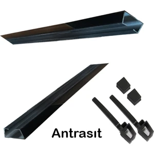 Ahşap Rustik Rayı, Kelepçe ve Kapak takımı