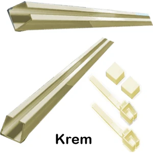 Ahşap Rustik Rayı, Kelepçe ve Kapak takımı
