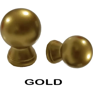 Ahşap Rustik Top Başlık 2 Adet