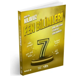 KVA Yayınları 7. Sınıf Öğreten Kılavuz Fen Bilimleri Konu Anlatımlı Etkinlikli Soru Bankası