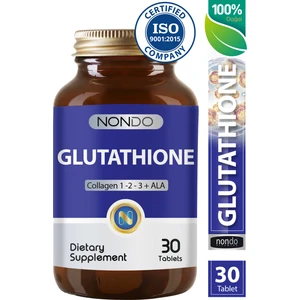 Glutatyon 30 Tablet Glutathione Kolajen 1-2-3 Alfa Lipoik Asit Bromelain Hyaluronik Asit