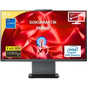 Thinkcentre Neo 50A I7 13620H  32GB 2tb M.2 SSD 12SA0013TR ATL26 27" Dokunmatik Ekran W11PRO All In One Bilgisayar