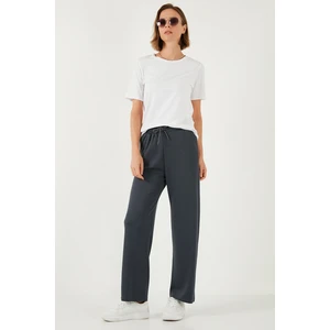 Streç Bol Paça Regular Fit Oysho Kumaş Eşofman Altı Bayan Eşofman Altı 5865881