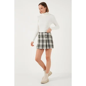 Regular Fit Kışlık Tüvit Mini Şort Etek Bayan Şort Etek 611ET0020