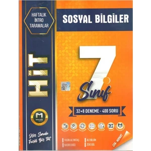 Mozaik Yayınları 7. Sınıf Sosyal  Bilimler  Hit 40'Lı  Deneme - 2025