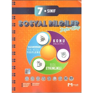 Mozaik Yayınları Intro Defter Sosyal Bilgiler 7. Sınıf