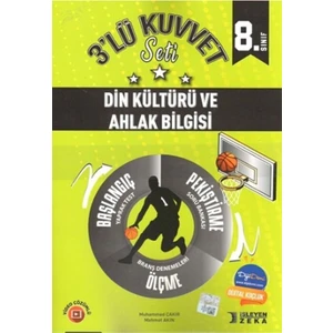 İşleyen Zeka Yayınları Işleyen Zeka 8. Sınıf Din Kültürü Ve Ahlak Bilgisi 3 Lü Kuvvet Serisi Seti