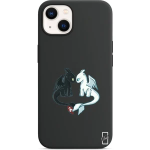 Dali Design iPhone 15 Lansman Kılıf Toothless And Lightfury