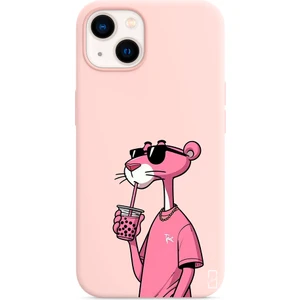 Dali Design iPhone 15 Lansman Kılıf Pink Panther