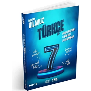 KVA Yayınları 7. Sınıf Öğreten Kılavuz Türkçe Konu Anlatımlı Etkinlikli Soru Bankası