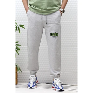 Erkek Yazlık Penye Eşofman Altı Celtic Baskı