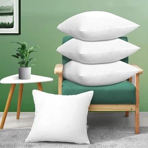 Home 4 Adet  Boncuk Silikonlu Kare Kırlent Iç Yastığı – 450 gr - 50X50CM
