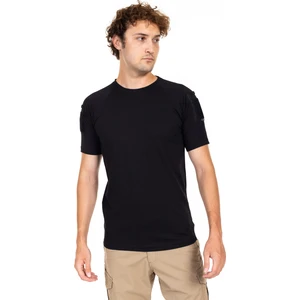 AKN 713 Kısa Kol Bisiklet Yaka Taktik T-Shirt-SİYAH