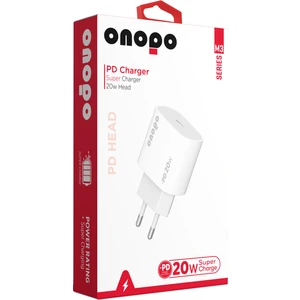 Iphone ve Android Uyumlu 20W Type-C Girişli Şarj Başlığı - M3