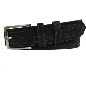 Deri Süet Siyah Kemer 4 Cm=süet.deri.4cm