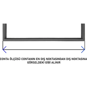 Kazaz Conta Bosch / Siemens / Profilo Uyumlu Buzdolabı Kapı Contası Seti