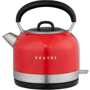 220 - 240 V Retro Kırmızı Su Isıtıcı Retro 2 Yıl 50 Hz / 60 Hz Kırmızı 2200 W E