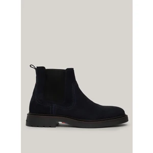Tommy Hilfiger Süet Lacivert Erkek Bot Hılfıger Comfort Lwt Suede Chel