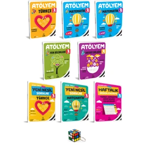 Arı Yayıncılık 3. Sınıf Atölyem Set 8 Kitap