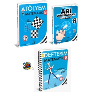 Arı Yayıncılık 8. Sınıf Matemito Matematik Defterim – 8. Sınıf Matematik Arı Soru Bankası
