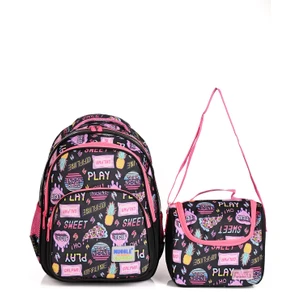 MU-001 Sweet Okul Sırt Çantası 2'li Set