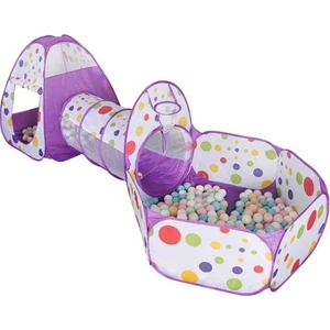 Çocuk Çadırı Kapalı Üç Parçalı Tünel Top Havuzu - (Yurt Dışından)