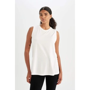 Defactofit Long Fit Bisiklet Yaka Sporcu Modal ATLET D2979AX24HS