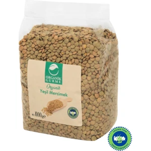Organik Gurme Yeşil Mercimek 1000 gr
