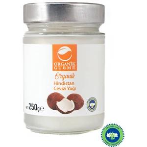 Organik Gurme Hindistan Cevizi Yağı 250GR
