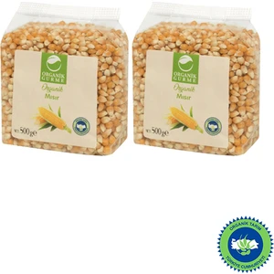 Organik Gurme 2'li Patlatmalık Mısır 500 gr