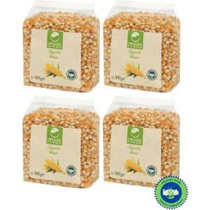 Organik Gurme 4'lü Patlamalık Mısır 500 gr