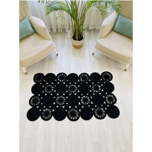 Jüt Hasır El Örgüsü Halı Kilim Yıkanabilir Çift Taraflı Oval