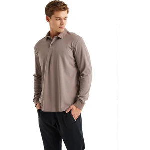 Erkek T-Shirt 40631 - Vizon