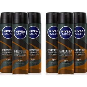 Deodorant Erkek Deep Dimension Espresso 150 ml x 6 adet