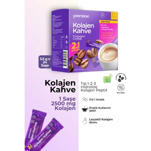 Green Label Kolajen Kahve Ketojenik Diyete Uygun Saf Kolajen ve Yoğun Kahve Lezzeti