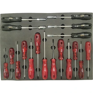 18 Parça Eva Süngerli Tornavida Seti Torx Lokma ve Düz Yıldız