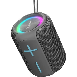 S-link SL-S79 Roll Gri 6W 1200mAh USB-TF-TWS-IPX5 Bluetooth Hoparlör