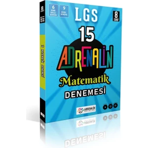 Adrenalin Yayınları 8. Sınıf Matematik 15 Branş Denemesi