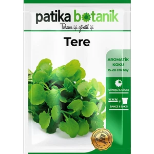 Patika Botanik 5000 Adet Yerli Tere Tohumu
