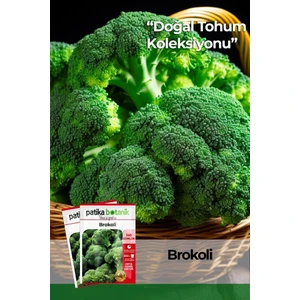 Patika Botanik 240 Adet Yerli Ata Brokoli Tohumu