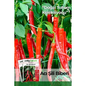 Patika Botanik 100 Adet Şili Biberi Tohumu