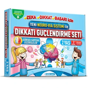 Adeda Yayıncılık Dikkati Güçlendirme Seti Anasınıfı 2 Yaş - Osman Abalı
