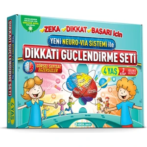 Adeda Yayıncılık Dikkati Güçlendirme Seti Anasınıfı 4 Yaş - Osman Abalı