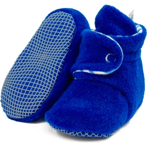 Ella Bonna Polar Bebek Pandufu, Kaydırmaz Taban, Organik Pamuk Astarlı, İlk Adım Ev Patiği, Lacivert