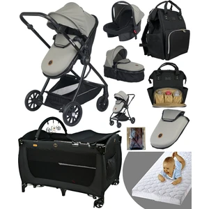 Baby Home 8 in 1  yeni ekonomi paketi 1010 Travel Sistem Bebek Arabası 560 Bebek Oyun Parkı Yatak Beşik