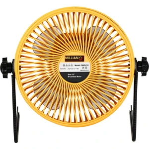 Şarjlı - USB Girişli (Araçlara Uyumlu) - Kablolu Vantilatör Masaüstü 8 Inc Pervane Fan 4 Kademeli