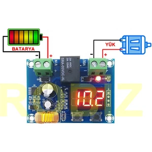 XH-M609 Yüksek Voltaj Koruma Devresi 12-36V