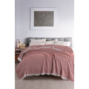 Terry Home  Carden Pamuklu Çift Kişilik Pike-Yatak Örtüsü 200x230 cm