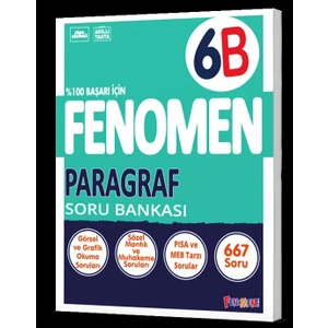 Fenomen Yayıncılık  6 Paragraf B Soru Bankası